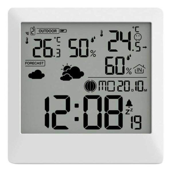 hama Palawan Wetterstation weiß, 1 St.