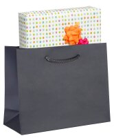 VP Papier-Tragetaschen anthrazit 25,0 x 20,0 cm, 25 St.
