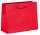 VP Papier-Tragetaschen rot 25,0 x 20,0 cm, 25 St.