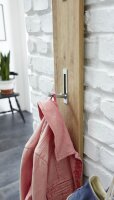GERMANIA Wandgarderobe 3348-243 eiche Holz 3 Haken 15,0 x 170,0 cm, 1 St.
