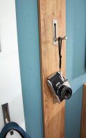 GERMANIA Wandgarderobe 3348-243 eiche Holz 3 Haken 15,0 x 170,0 cm, 1 St.