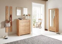 GERMANIA Wandgarderobe 3348-243 eiche Holz 3 Haken 15,0 x 170,0 cm, 1 St.