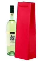 VP Geschenktüten für Flaschen rot 11,0 x 36,0...