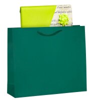 VP Papier-Tragetaschen grün 42,0 x 36,0 cm, 25 St.