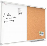 ALLboards Whiteboard-Pinnwand 120,0 x 90,0 cm Textil...