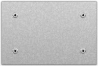 ALLboards Glas-Magnettafel 60,0 x 40,0 cm weiß
