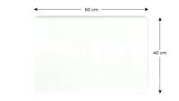 ALLboards Glas-Magnettafel 60,0 x 40,0 cm weiß