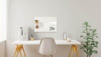 ALLboards Glas-Magnettafel 60,0 x 40,0 cm weiß