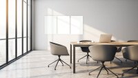 ALLboards Glas-Magnettafel 60,0 x 40,0 cm weiß