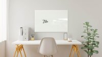 ALLboards Glas-Magnettafel 90,0 x 60,0 cm weiß