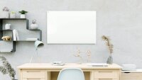 ALLboards Glas-Magnettafel 100,0 x 80,0 cm weiß