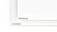 ALLboards Glas-Magnettafel Premium 150,0 x 100,0 cm perlweiß