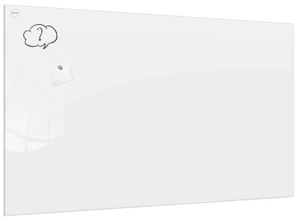 ALLboards Glas-Magnettafel Premium 150,0 x 120,0 cm perlweiß