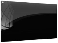 ALLboards Glas-Magnettafel 180,0 x 120,0 cm schwarz