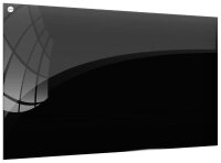 ALLboards Glas-Magnettafel 150,0 x 120,0 cm schwarz