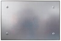 ALLboards Glas-Magnettafel 150,0 x 120,0 cm schwarz