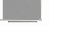 ALLboards Whiteboard-Pinnwand 60,0 x 40,0 cm Textil weiß