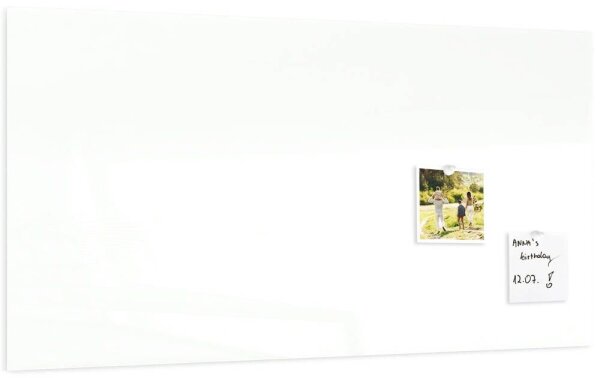 ALLboards Glas-Magnettafel 200,0 x 100,0 cm weiß