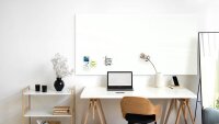 ALLboards Glas-Magnettafel 200,0 x 100,0 cm weiß
