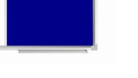 ALLboards Whiteboard-Pinnwand 120,0 x 90,0 cm Textil blau