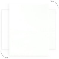 ALLboards Glas-Magnettafel 80,0 x 60,0 cm weiß
