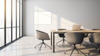 ALLboards Glas-Magnettafel 80,0 x 60,0 cm weiß