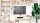 ALLboards Magnettafel 60,0 x 40,0 cm Betonmauer