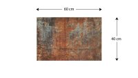 ALLboards Magnettafel 60,0 x 40,0 cm Rostfarbe