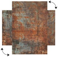 ALLboards Magnettafel 60,0 x 40,0 cm Rostfarbe