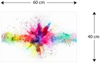 ALLboards Magnettafel 60,0 x 40,0 cm Farbenfroh