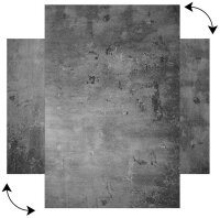 ALLboards Magnettafel 90,0 x 60,0 cm Betonmauer