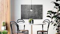 ALLboards Magnettafel 90,0 x 60,0 cm Betonmauer