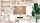 ALLboards Magnettafel 90,0 x 60,0 cm Baumstamm