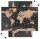 ALLboards Magnettafel 90,0 x 60,0 cm Weltkarte