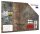 ALLboards Magnettafel 90,0 x 60,0 cm Rostfarbe