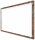 ALLboards Magnettafel 90,0 x 60,0 cm Rostfarbe