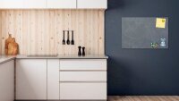 ALLboards Magnettafel 60,0 x 40,0 cm Marmor anthrazit