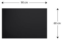 ALLboards Kreidetafel 90,0 x 60,0 cm schwarz