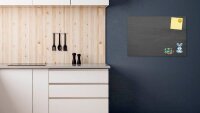 ALLboards Magnettafel 60,0 x 40,0 cm Graues Holz