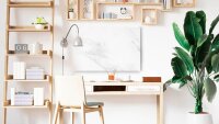 ALLboards Magnettafel 60,0 x 40,0 cm Marmor weiß