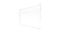 ALLboards Magnettafel 60,0 x 40,0 cm Marmor weiß