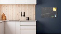ALLboards Magnettafel 60,0 x 40,0 cm Marmor schwarz