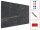ALLboards Magnettafel 60,0 x 40,0 cm Marmor schwarz