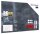ALLboards Magnettafel 90,0 x 60,0 cm Marmor anthrazit