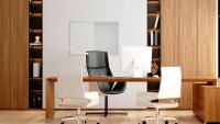 ALLboards Whiteboard-Pinnwand 90,0 x 60,0 cm Textil weiß
