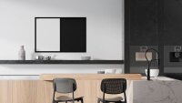 ALLboards Whiteboard-Pinnwand 60,0 x 40,0 cm Textil schwarz