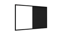 ALLboards Whiteboard-Pinnwand 90,0 x 60,0 cm Textil schwarz