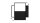 ALLboards Whiteboard-Pinnwand 90,0 x 60,0 cm Textil schwarz