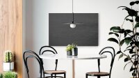 ALLboards Magnettafel 90,0 x 60,0 cm Graues Holz