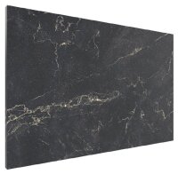 ALLboards Magnettafel 90,0 x 60,0 cm Marmor schwarz